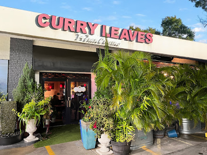 Curry Leaves Indian Restaurant, outside the building